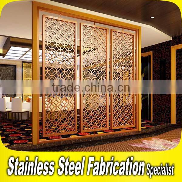 Custom Made Folding Sreen Room Divider for hotel decoration