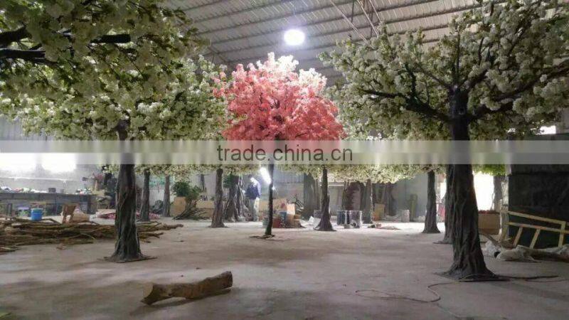 flower tree wedding decoration hand make artificial cherry blossom tree
