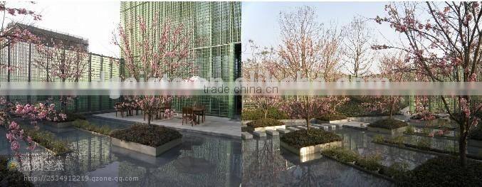 Artificial big peach blossom tree