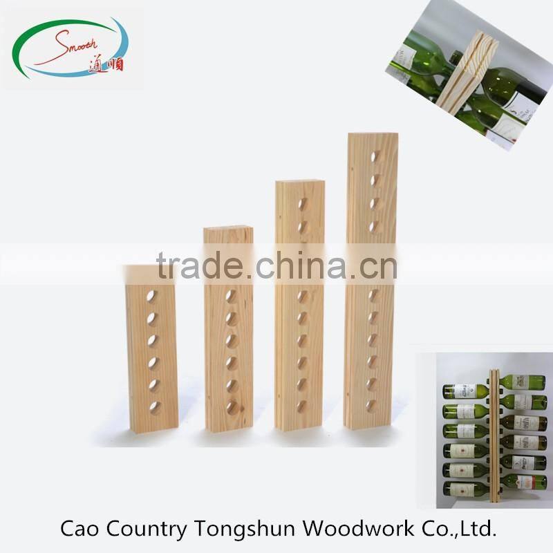 Hot sale elegant wooden pine rack for European