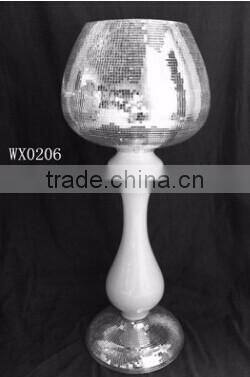 Large flower vases fiberglass flower holder artificial fiberglass flower pots for floor decoration