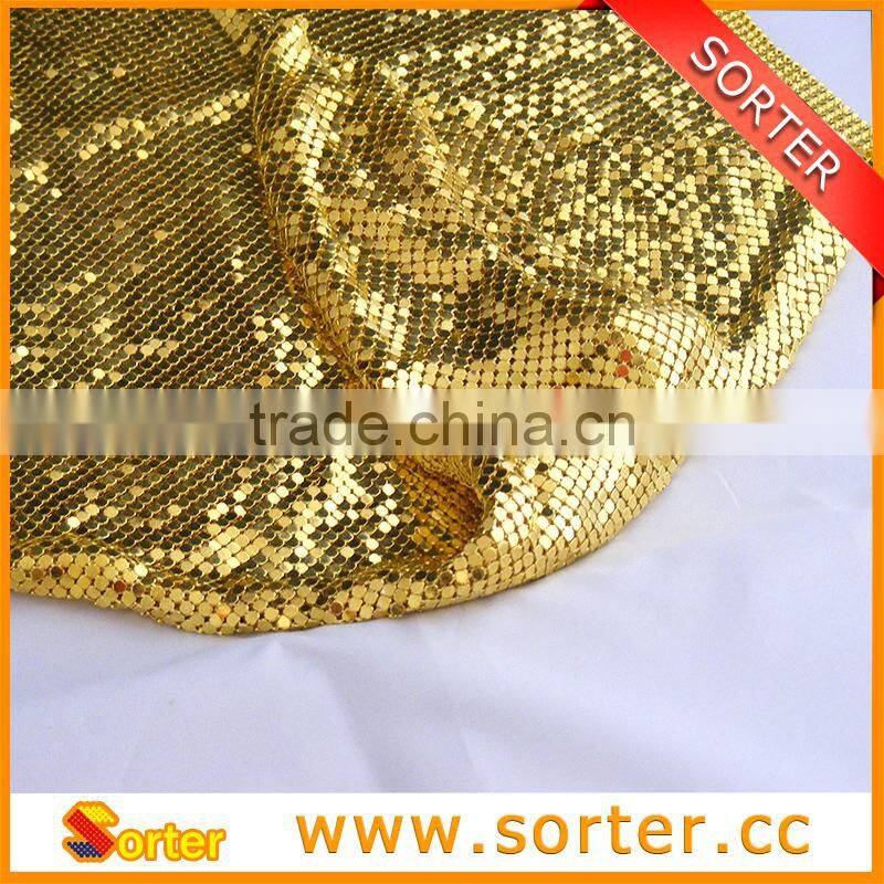 modern style metallic cloth curtain