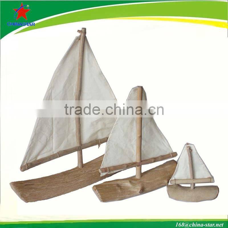 wooden sailing boat craft