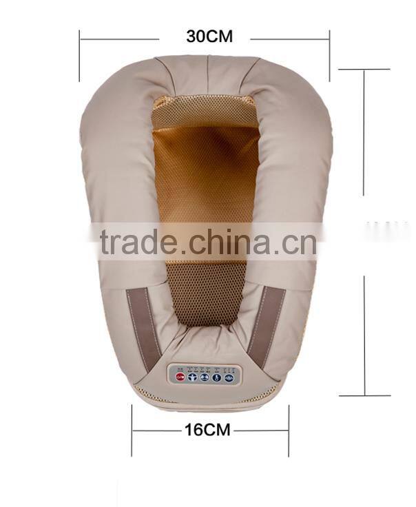 shiatsu neck & back massager with heat back massager