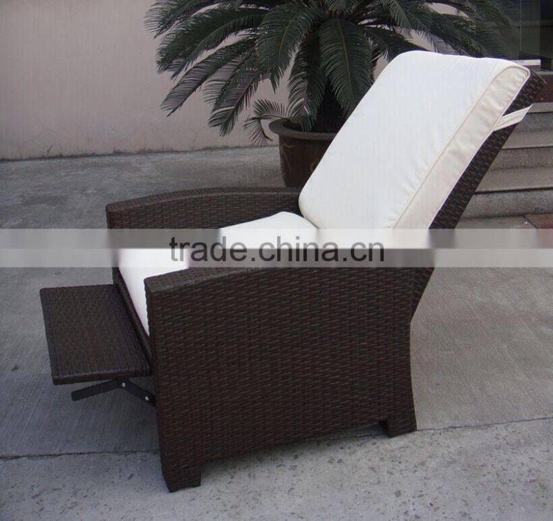 Outdoor rattan meditation chair