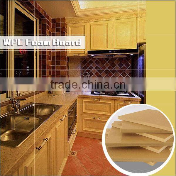 Factory price High quality waterproof WPC plate / WPC foam board/ pvc foam board for bathroom