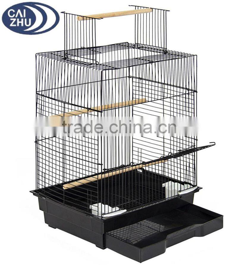 Best Choice Products Pet Supplies 24" Bird Cage W/ Open Play Top Bird Cage- Ideal For Parakeets, Small Birds