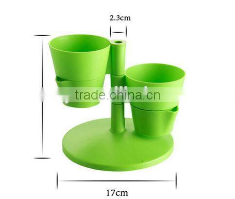 plastic creative planters/shelves