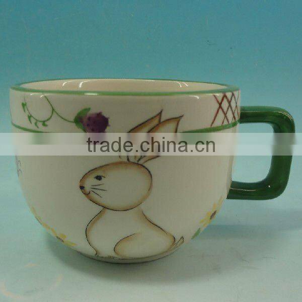 Colorful Ceramic Tea Cup ceramic coffee mugs with handle