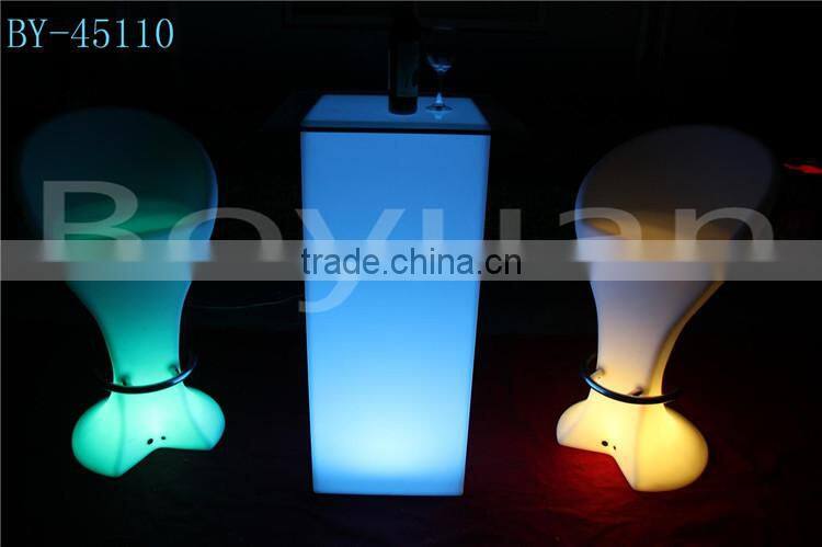 Remote control LED Square Bar Table with color changing