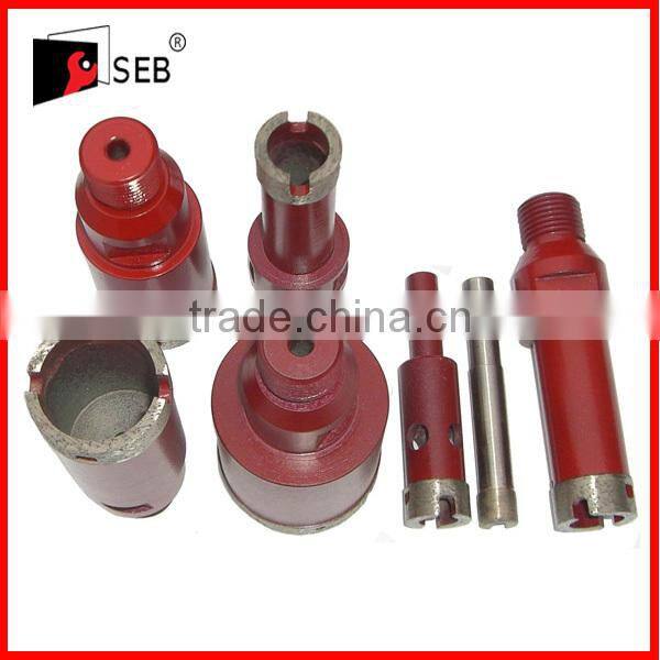Vacuum brazed Diamond core drill bits for drilling granite