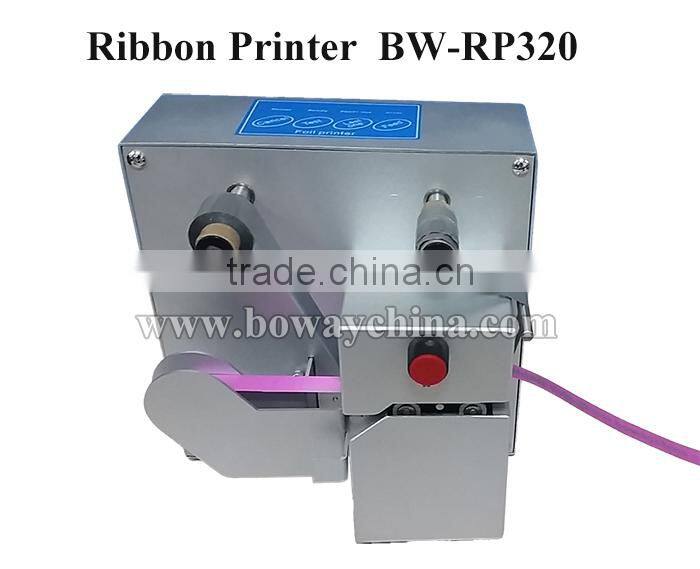 Tabletop mini personal Gift shop Ribbon hot Foil digital printing machine
