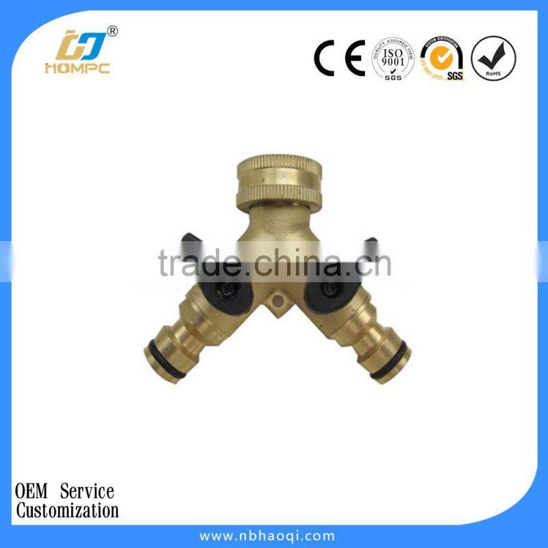 Design promotional brass hose Y connector