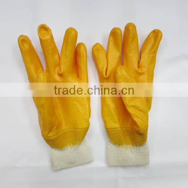 Yellow Nitrile Work Gloves Working Gloves