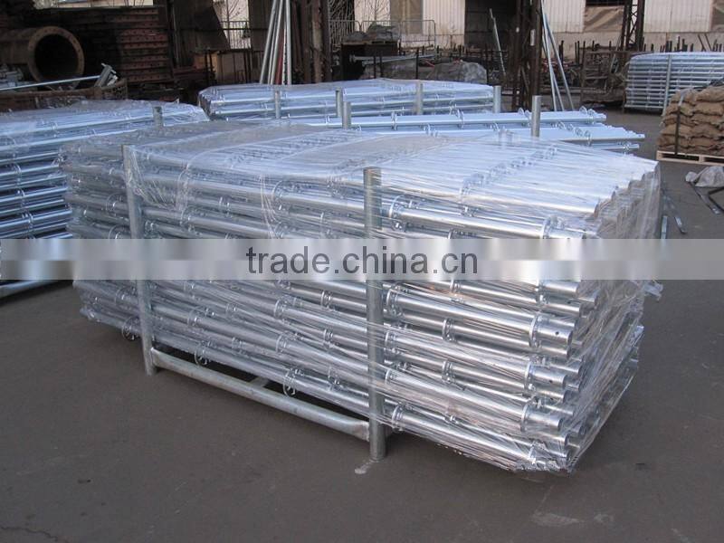 Q345 Steel Ringlock Scaffolding / ringlock standard for construction