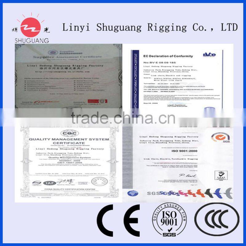 Anti-skid tractor snow chain welded chain