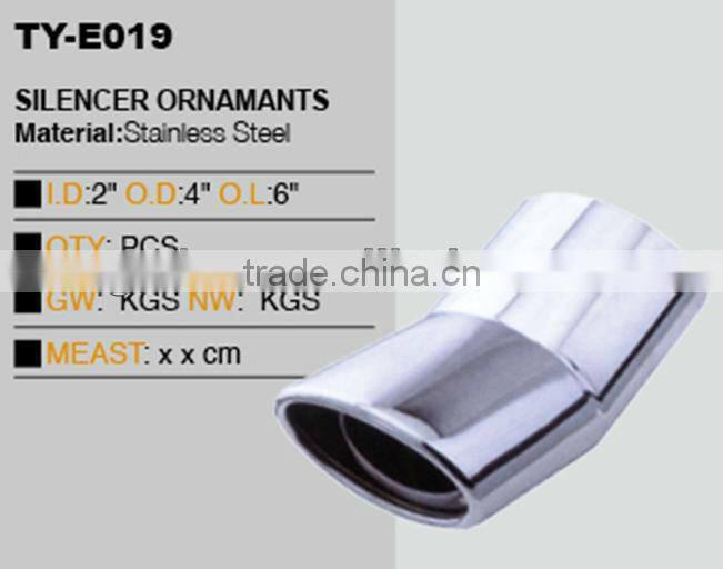 universal racing car exhaust muffler