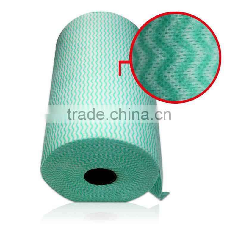 Gongdong factory direct sale super cleaning wipes/clean wipes/wavy pattern wipes/industrial wipes