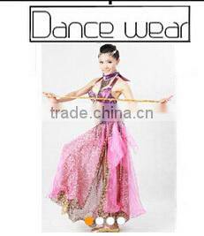 Trendy Yellow GOld Short Sleeve 100% Cotton Dance Trainin g Wear tops