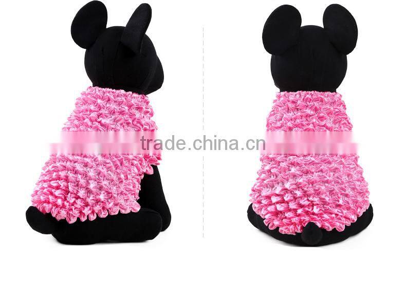 Pet Clothes of Dog Spring and Summer Silky Satins T shirt tee