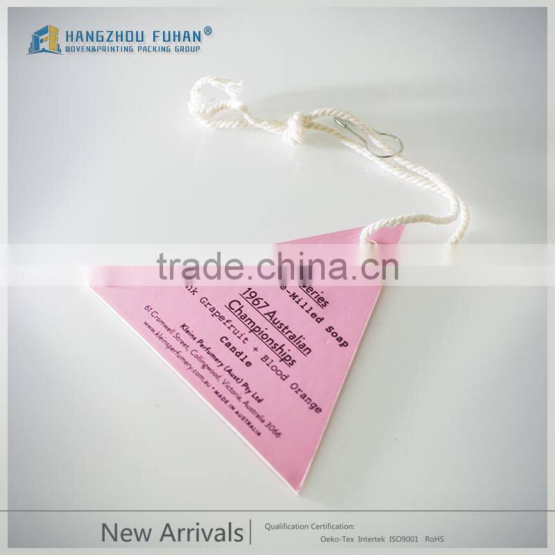 Hot Sale Fashionable Swing Tag, Garment Paper Hang Tag