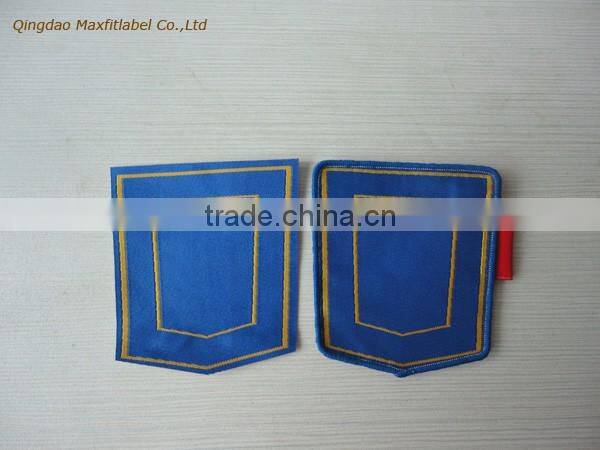 China direct factory wholesale fashion woven patch for garments