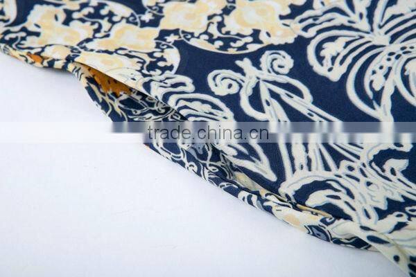 HD-D148 hot design elegant fashion floral women dress/casual ladies dress