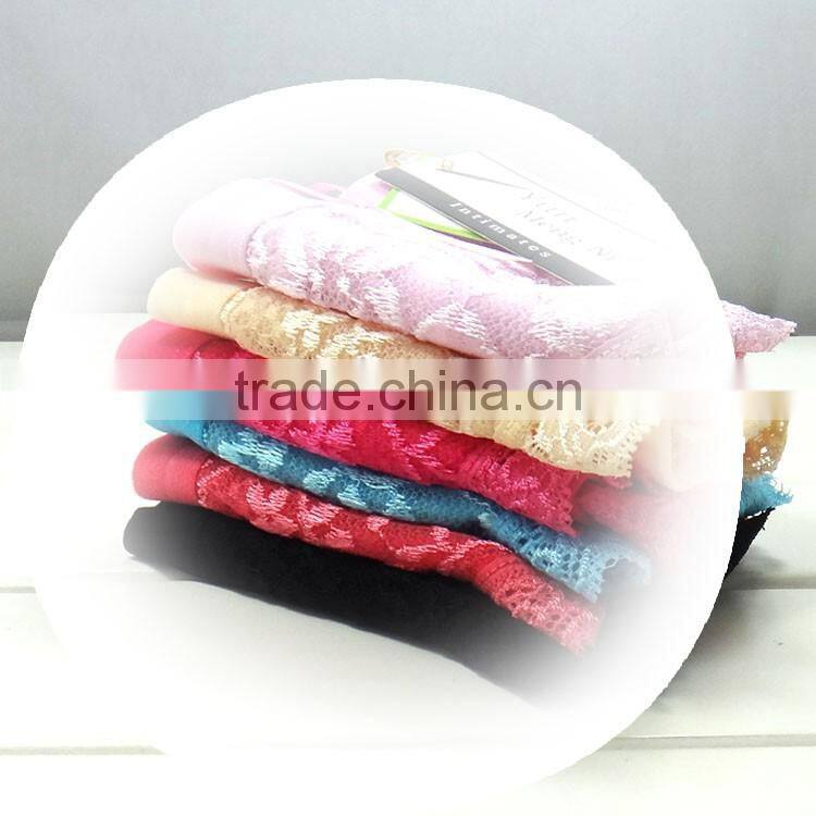 Wholesale underwear girls sexy women wearing slim panties lace underwear