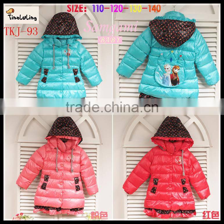 children winter coat fleece hoodies winter coat 2015 OEM