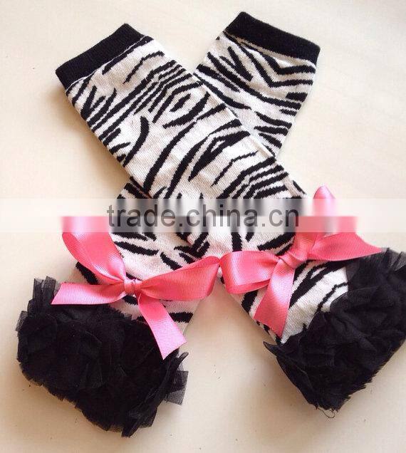 2015 Fashion Newborn Baby Girls Satin Lace Leg Warmers