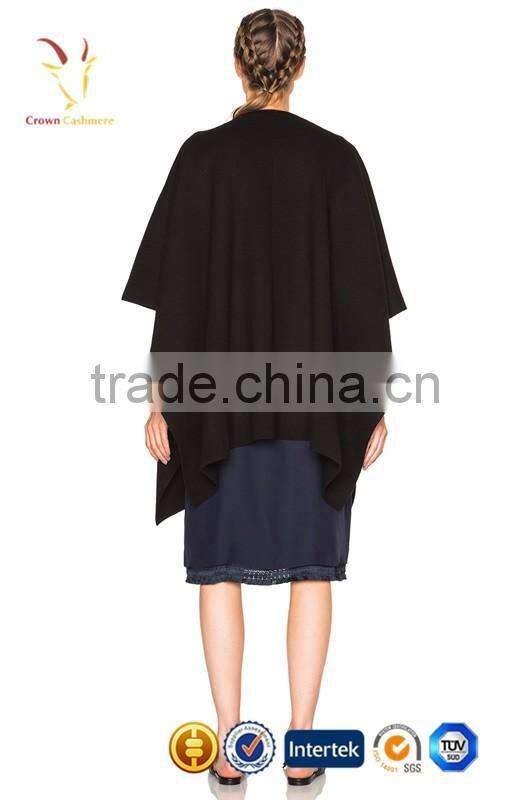 Ladies Front Drop Wool Pashmina Ponchos