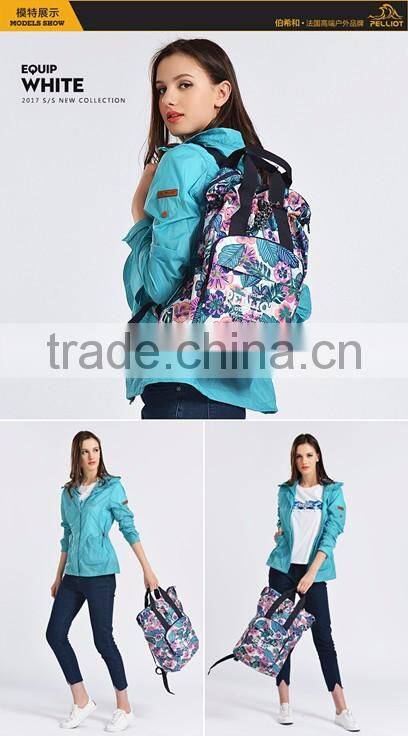 2017 spring new waterproof polyester hiking backacks