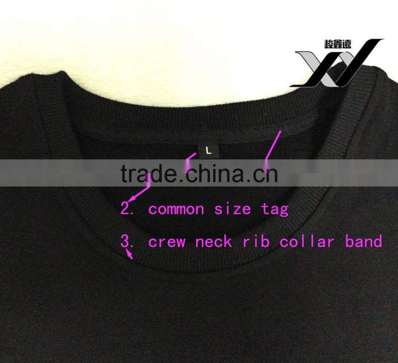 2014 NEW YORK printing black women long sleeve cotton sweatshirt