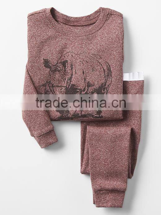 Girls pajama with checked pant