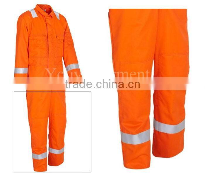 150gsm nomex blue taped flame retardant overall