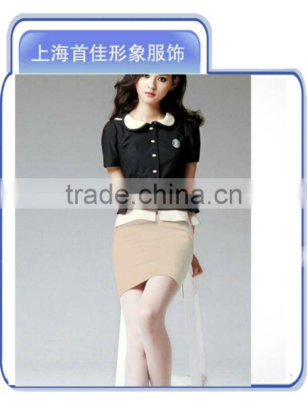 summer elegant beautiful ladies business office uniform design