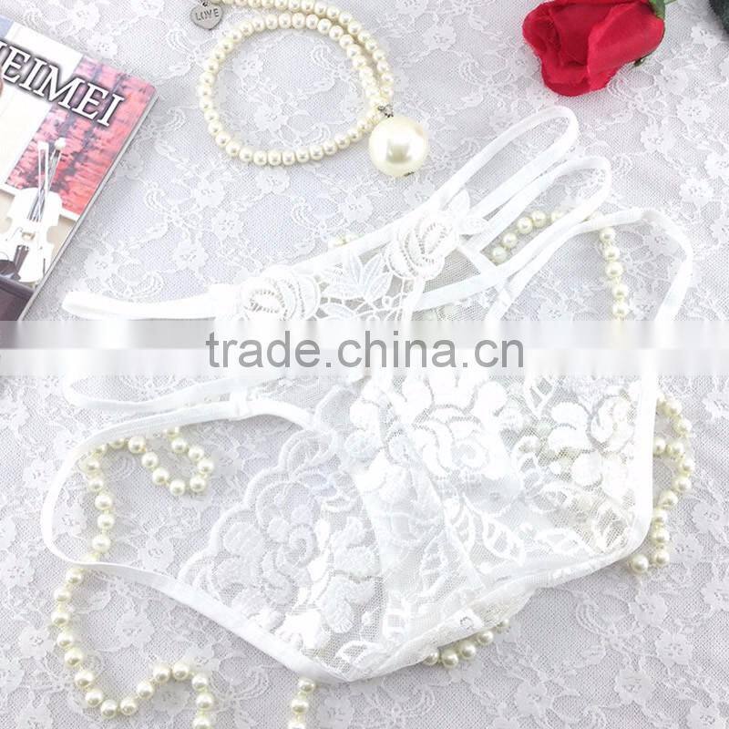 Sexy lace transparent panty women lady underwear seamless briefs panty underwear