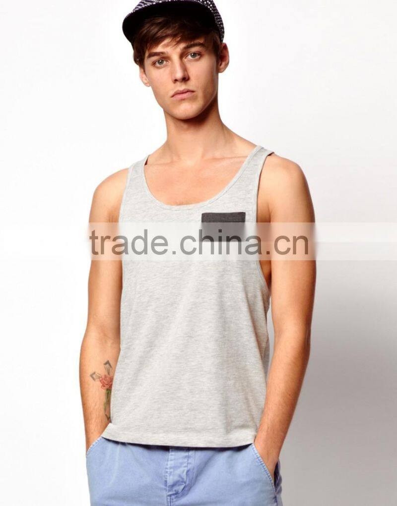 Contrast Pocket Vest