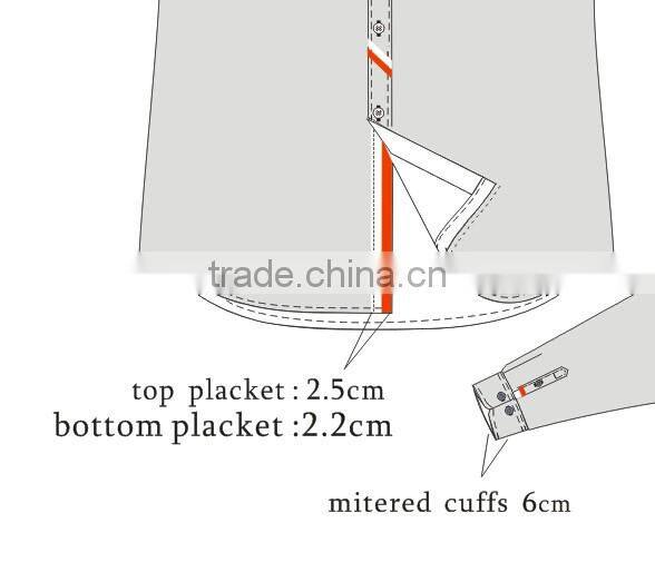 custom slim fit contrast color ribbon detailed casual dress shirt