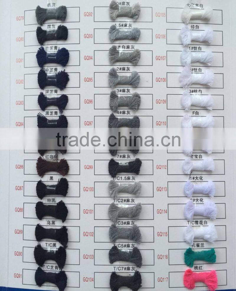 10S/1 -60S/1 100% ring spun polyester yarn for socks gloves