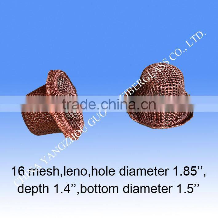 filtering using E-glass fiberglass mesh making Aluminum Water Filtering Mesh