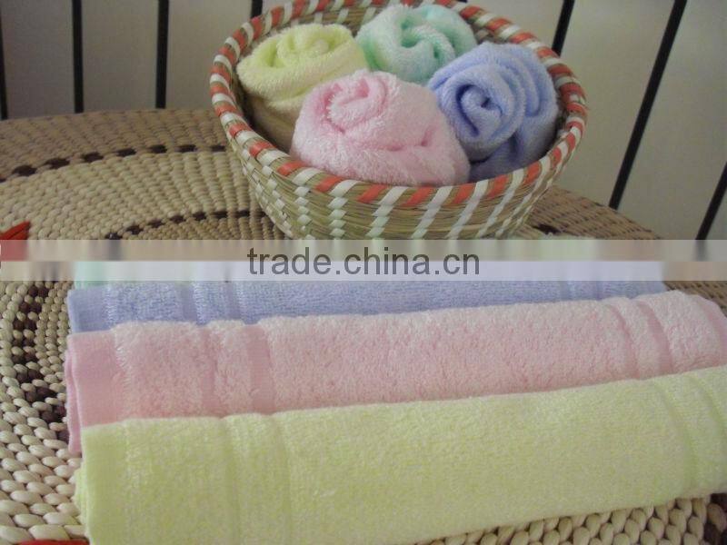 Bamboo fibre strands short towels disconnect towels