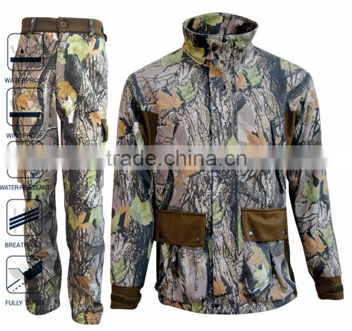 Green Waterproof Extreme Winter Hunting Clothes for men