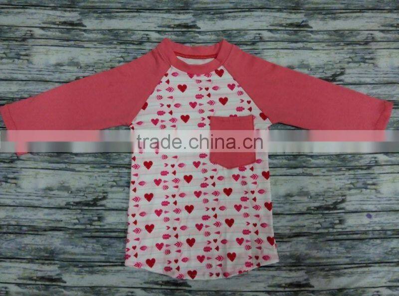 persnickty remark baby easter raglan shirts with icing sleeve pattern shirts girls wholesale children's boutique