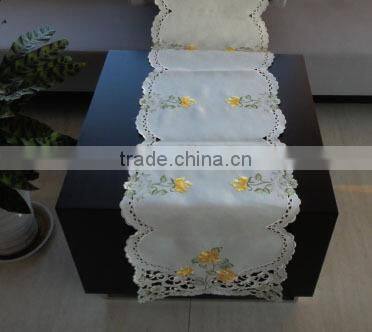 table runner embroidered