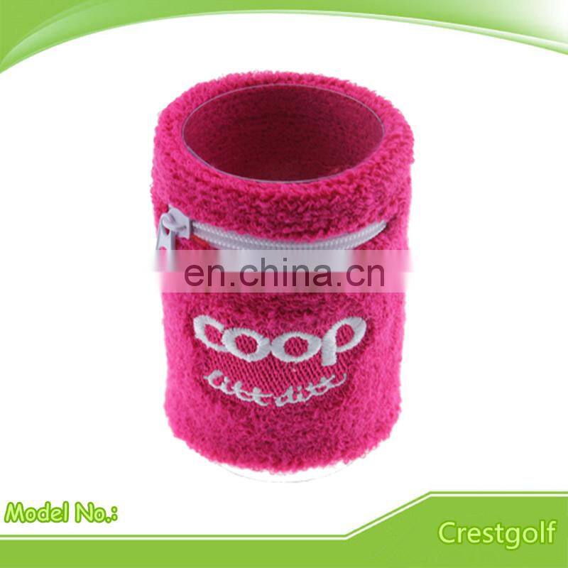 Spandex Wristbands With Zipper Pocket
