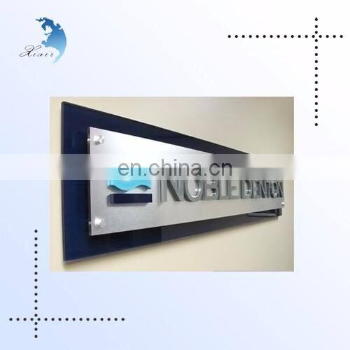 Factory price custom printing advertisements acrylic display plastic wall panel