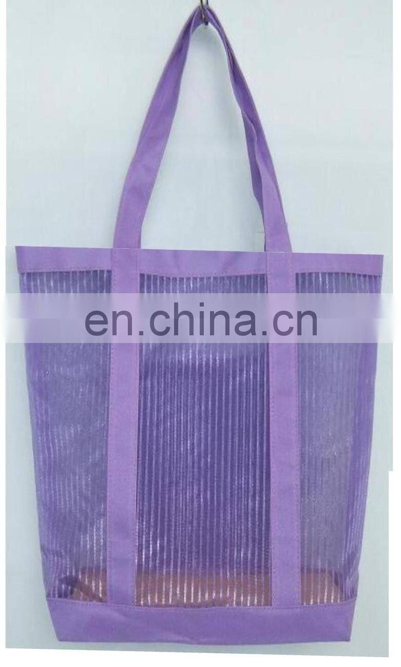 Nylon Mesh Tote Collapsible Travel Bag