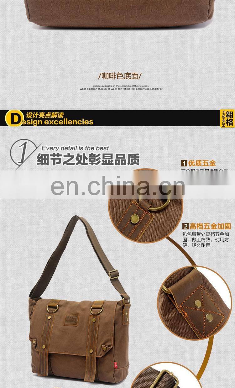 JL Bag17003 2017 Canvas Bag Man bag Single Shoulder Bag