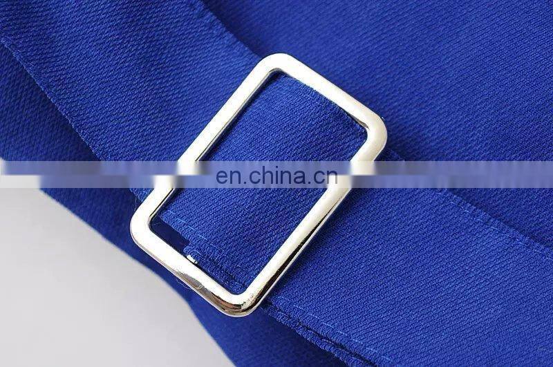 2015 Dress for women Europe American fashion causal lady trench coat lapels new pure color patch pocket personality wind jacket